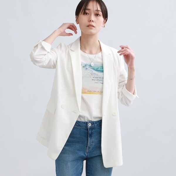 INDIVI（インディヴィ）の「◇洗える／UVケア／接触冷感／SETUP可能