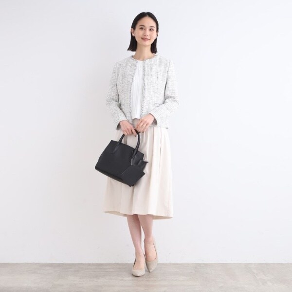 インディヴィ（INDIVI）/【日本製／セレモニー／SETUP可能】オリジナルツィードジャケットの通販は