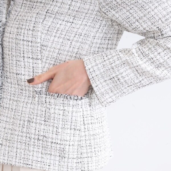 インディヴィ（INDIVI）/【日本製／セレモニー／SETUP可能】オリジナルツィードジャケットの通販は