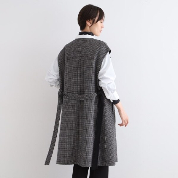 インディヴィ（INDIVI）/【ウール混／トレンド】リバージレコートの通販は