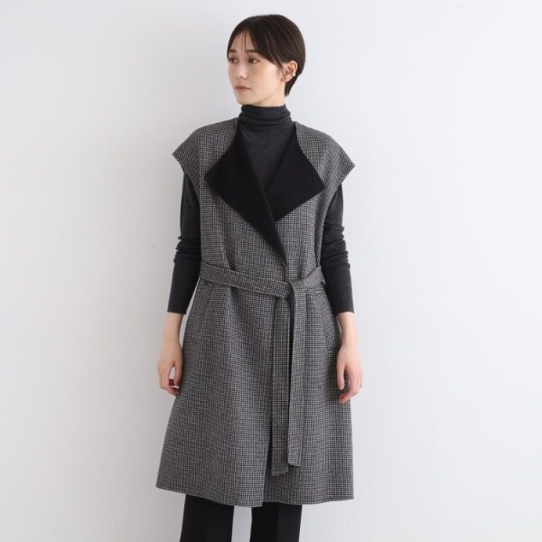 インディヴィ（INDIVI）/【ウール混／トレンド】リバージレコートの通販は