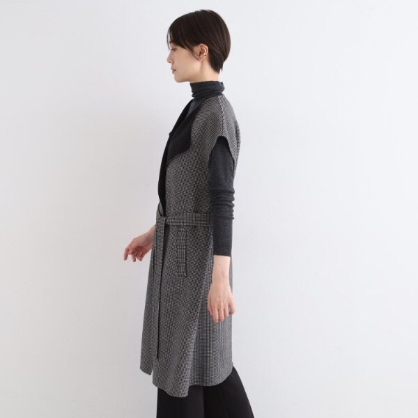 インディヴィ（INDIVI）/【ウール混／トレンド】リバージレコートの通販は