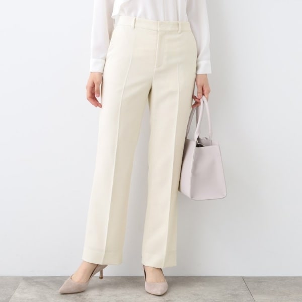 インディヴィ（INDIVI）/春SALE！【洗える／スーツ】ストレートラインパンツ その他スーツ