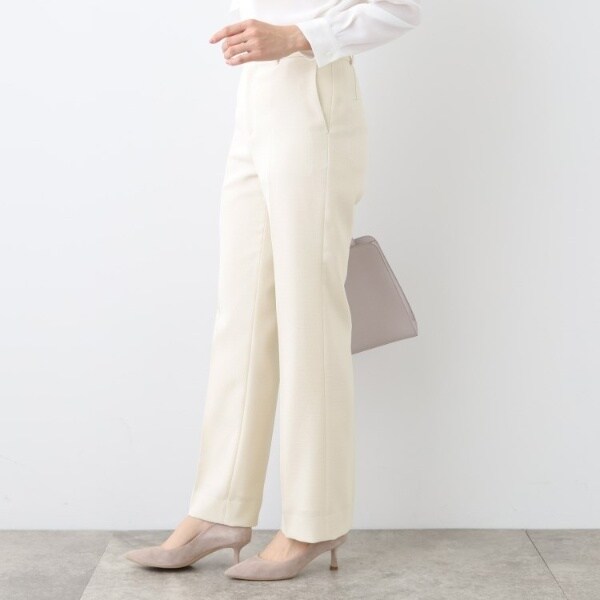 インディヴィ（INDIVI）/春SALE！【洗える／スーツ】ストレートラインパンツ その他スーツ