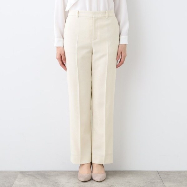 インディヴィ（INDIVI）/春SALE！【洗える／スーツ】ストレートラインパンツ その他スーツ