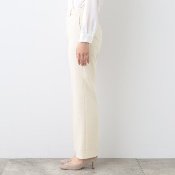 インディヴィ（INDIVI）/春SALE！【洗える／スーツ】ストレートラインパンツ その他スーツ