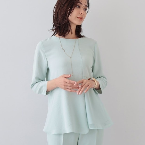 インディヴィ（INDIVI）/【こなれSETUP／春の新作！】ペプラムデザインブラウス 13,464円