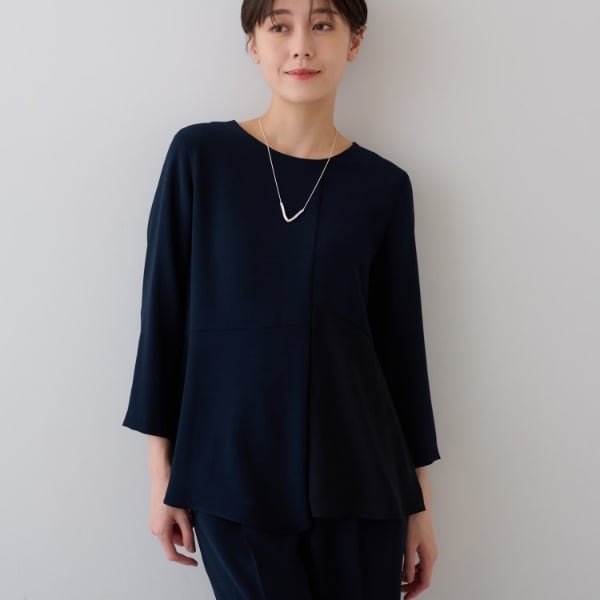 ELISABETTA FRANCHI】ブラレット付きキュプラジャージードレス