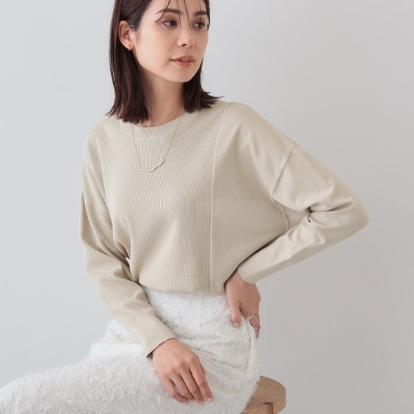 インディヴィ（INDIVI）/【洗える】アシメデザイン ドルマン