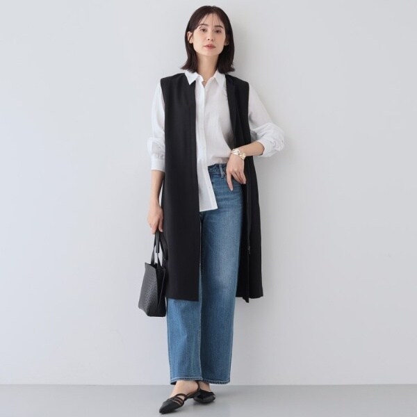 インディヴィ（INDIVI）/【着る日傘遮熱UVケア】ロングジレジャケット_9