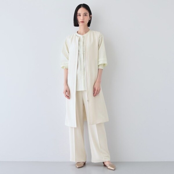 インディヴィ（INDIVI）/【着る日傘遮熱UVケア】ロングジレジャケット_12