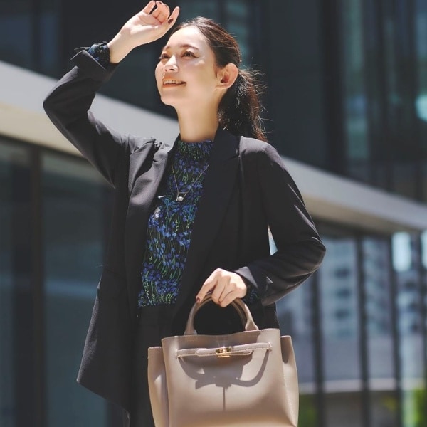 インディヴィ（INDIVI）/【軽く羽織れる！】ダブルジャケット