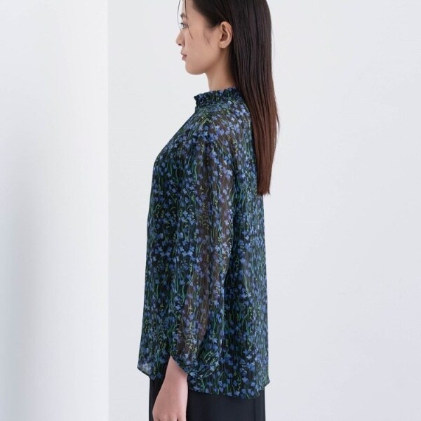 インディヴィ（INDIVI）/【秋映え柄セットアップ可能】フラワー