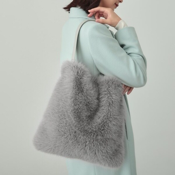 インディヴィ（INDIVI）/【2WAY】フェイクファートート