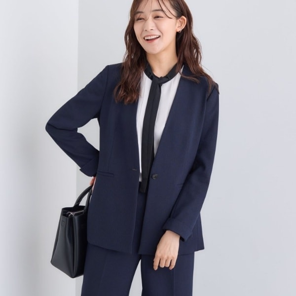 インディヴィ スーツ ☆INDIVI V.A.I☆インディヴィ シルク混 パンツ