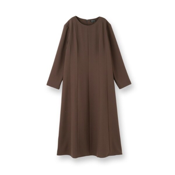 インディヴィ（INDIVI）/【洗える／UVケア】ジョーゼットフレアワンピース
