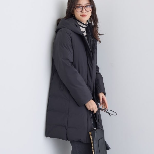 インディヴィ（INDIVI）/【撥水／洗える】ステッチレス ロングダウン