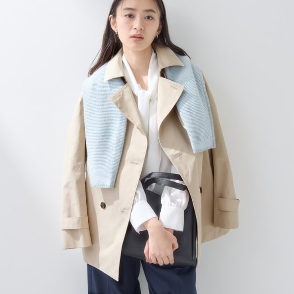 インディヴィ（INDIVI）/【撥水／UVケア】名品トレンチコート