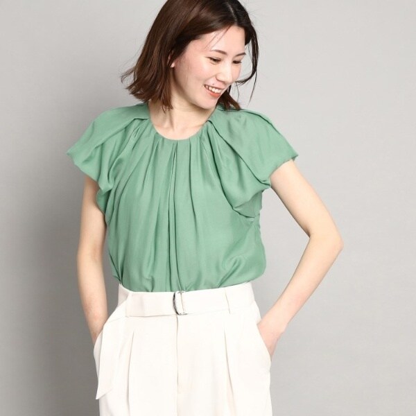 クード シャンス（COUP DE CHANCE）/【洗える】ランダムタックブラウスの通販は 6,600円