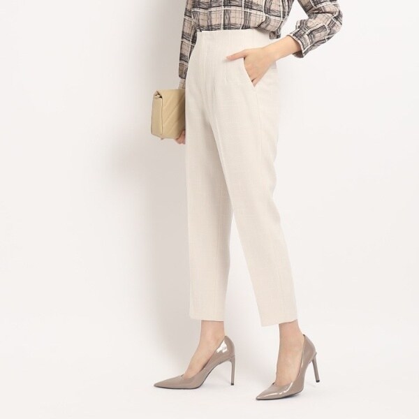 クード シャンス（COUP DE CHANCE）/【洗える】きれいめツイードパンツ