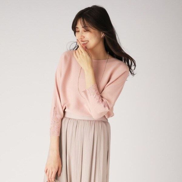 ジルサンダー カシミヤ100％ 長袖 バックジップ セーター 36 グレー系  