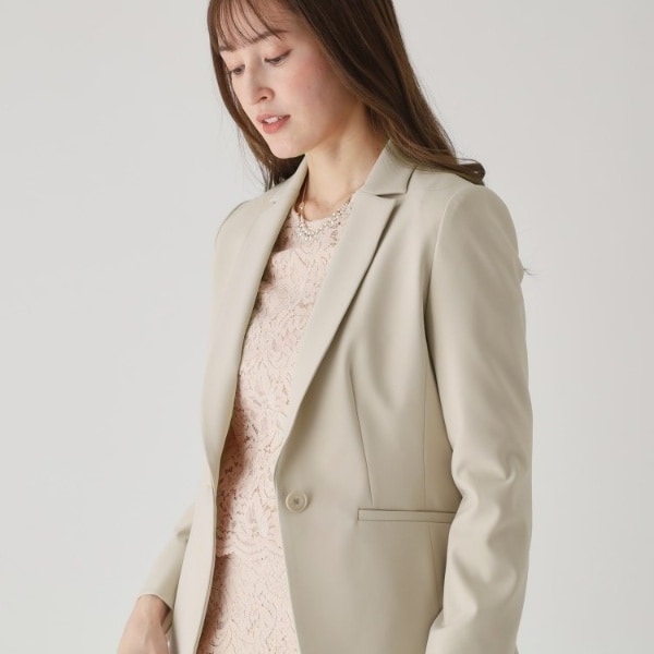 クード シャンス（COUP DE CHANCE）/【洗える／日本製／セレモニー／通勤／スーツ可／撥水加工／ストレッチ】着心地◎テーラードジャケ…の通販は