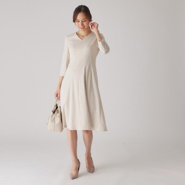 クード シャンス（COUP DE CHANCE）/【洗える／日本製】フレアワンピース