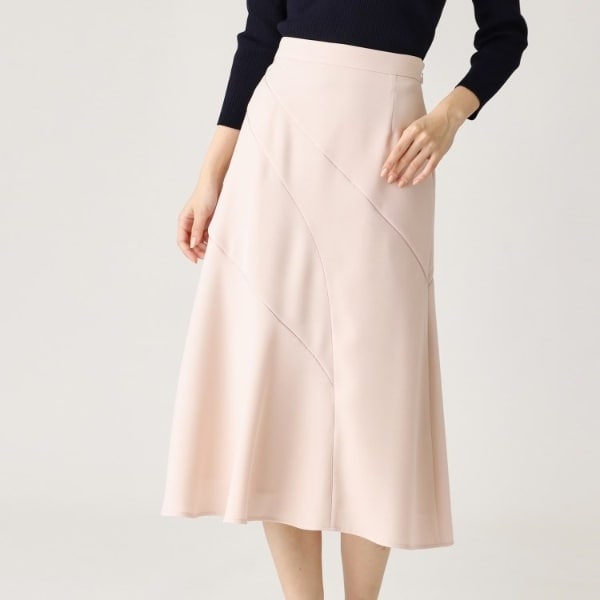 クード シャンス（COUP DE CHANCE）/【洗える／日本製／大人フェミニン】切替と拘りのシルエットが魅せる！大人セミフレアスカートの通販は 20,625円