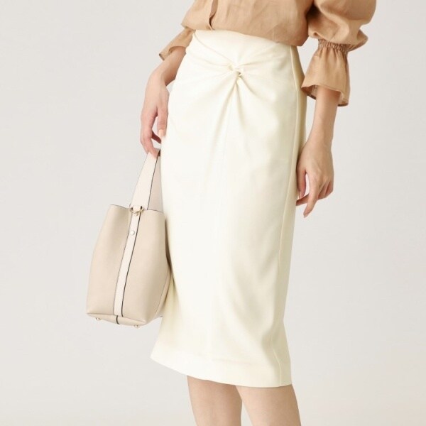 クード シャンス（COUP DE CHANCE）/【日本製】ドレープが美しい！ねじりデザインスカートの通販は