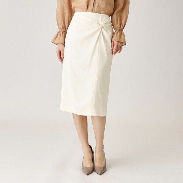 クード シャンス（COUP DE CHANCE）/【日本製】ドレープが美しい！ねじりデザインスカートの通販は