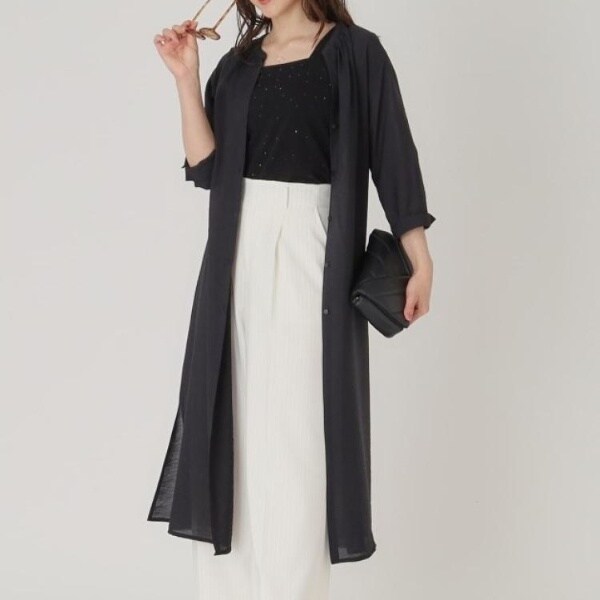 クード シャンス（COUP DE CHANCE）/【洗える】ロングブラウス