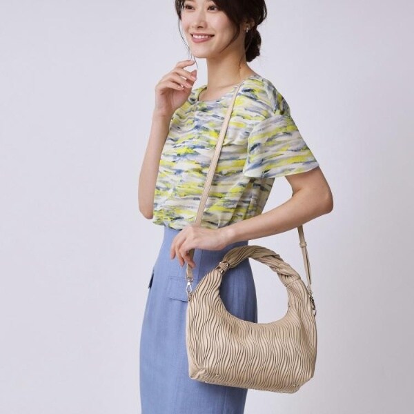 クード シャンス（COUP DE CHANCE）/ウェーブハウンドトート／2WAY使用／ショルダーつき