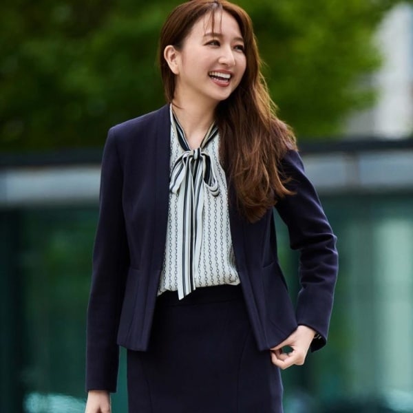 クード シャンス（COUP DE CHANCE）/【日本製／セットアップ可】ジャージ素材のカラーレスジャケット