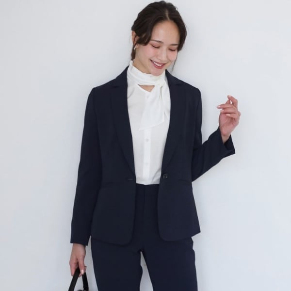 【NEW】クード シャンス（COUP DE CHANCE）/【手洗い可／日本製／伸縮性／スーツ可】テーラードジャケット