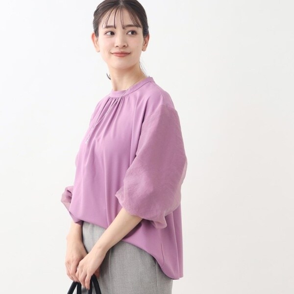 リフレクト（Reflect）/オーガンジースリーブブラウスの通販は