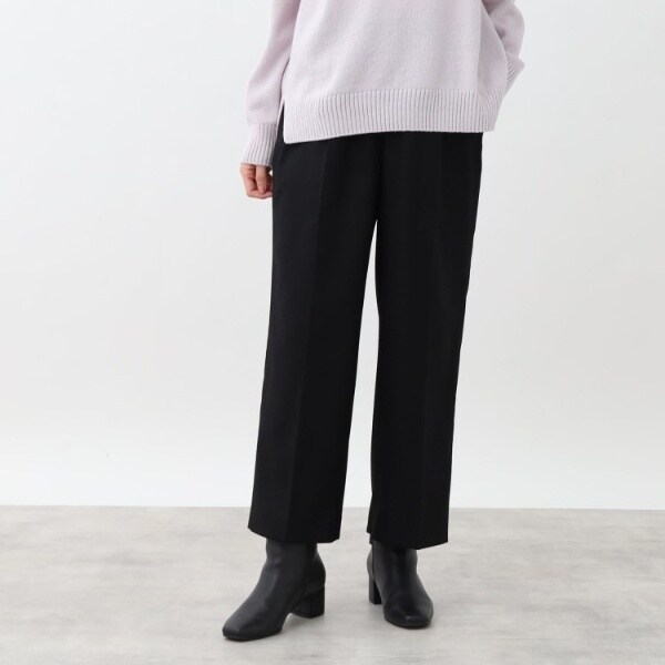 リフレクト（Reflect）/【すっきりシルエット】ウール混ワイドパンツの通販は