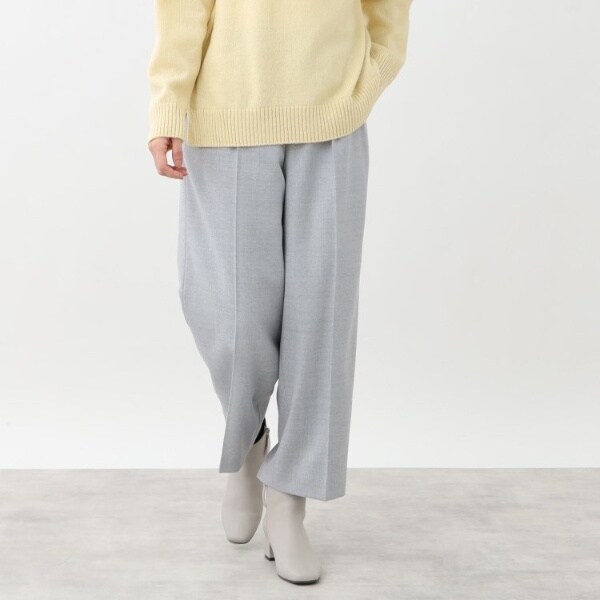 リフレクト（Reflect）/【すっきりシルエット】ウール混ワイドパンツの通販は