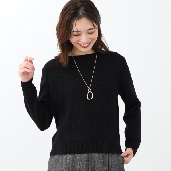 リフレクト（Reflect）/【手洗い可／すっきり細見え／コートインにおすすめ！】ラメニットの通販は 6,134円