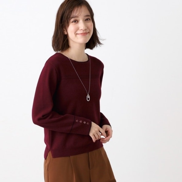 リフレクト（Reflect）/【手洗い可】カフス風デザインニットの通販は 6,283円