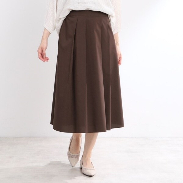リフレクト（Reflect）/【マシンウォッシュ可】プリーツスカート
