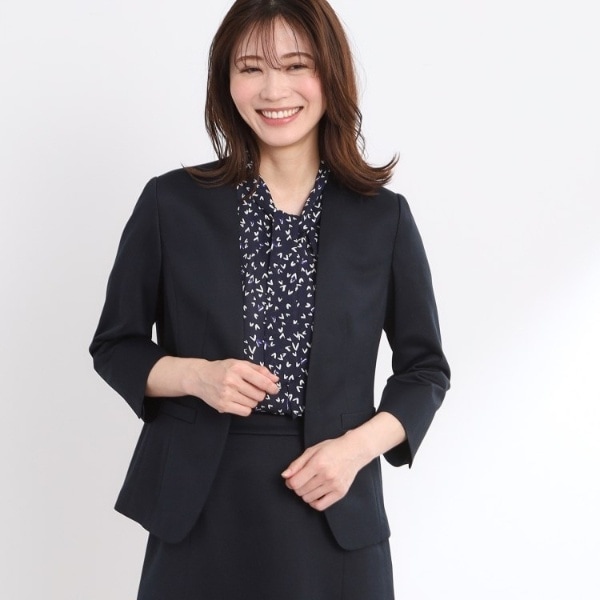 リフレクト（Reflect）/【匠シリーズ／洗える】匠ジャケット／ノーカラー