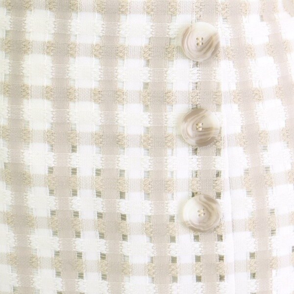 【新品未使用・完売品】ELLIE ギンガムチェックPT（WHITE） ギンガムチェックPT【WHITE】 – ELLIE