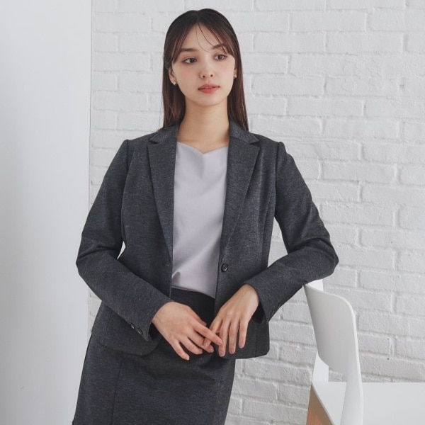 インデックス（index）/《5色展開XS−LLサイズ》ストレッチテーラードジャケットセットアップ対応【イージーアイロン】