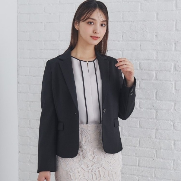 インデックス（index）/《5色展開XS−LLサイズ》ストレッチテーラードジャケットセットアップ対応【イージーアイロン】