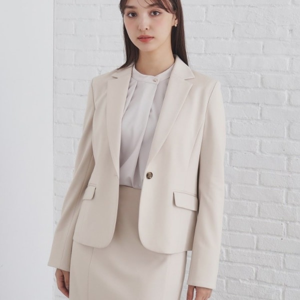 インデックス（index）/《5色展開XS−LLサイズ》ストレッチテーラードジャケットセットアップ対応【イージーアイロン】