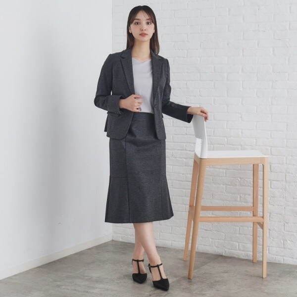 インデックス（index）/《5色展開XS−LLサイズ》ストレッチテーラードジャケットセットアップ対応【イージーアイロン】