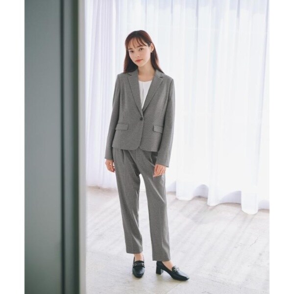 インデックス（index）/《5色展開XS−LLサイズ》ストレッチテーラードジャケットセットアップ対応【イージーアイロン】