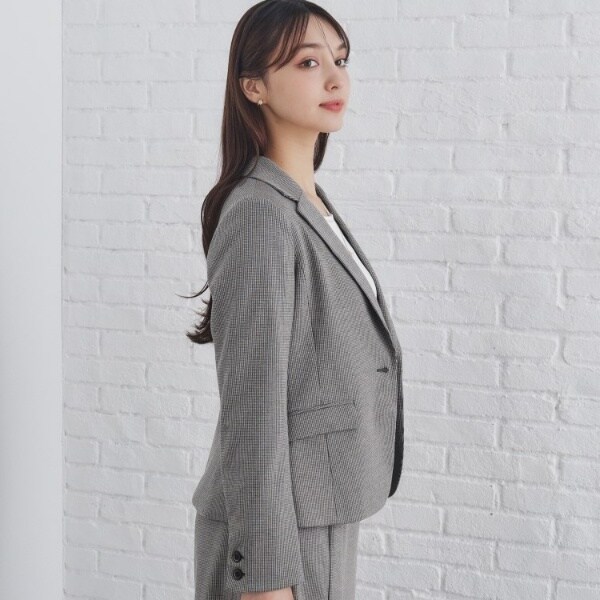 インデックス（index）/《5色展開XS−LLサイズ》ストレッチテーラードジャケットセットアップ対応【イージーアイロン】