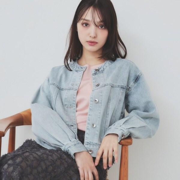 インデックス（index）/ノーカラーGジャン【洗濯機洗い可】