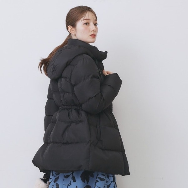 インデックス（index）/KAWADAダウンドロストミドルコート【撥水洗濯機OK2WAY静電気防止裏地】《XS〜3L》